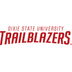 Dixie State Trailblazers Wordmark Logo 2016 - 2022